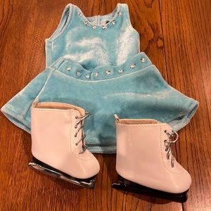 American Girl Doll ice skating outfit